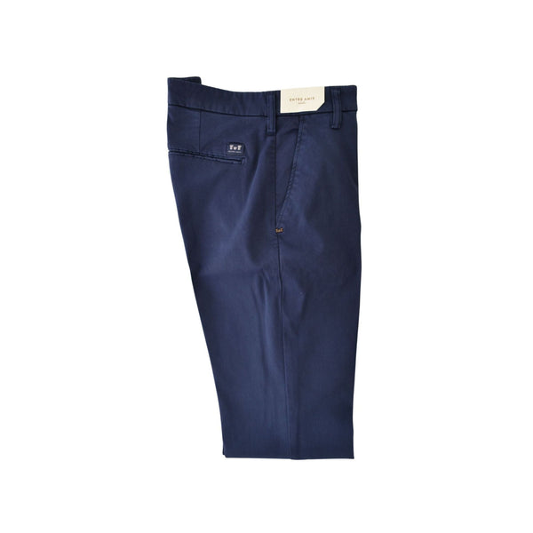 Entre Amis Pantaloni Pantalone Uomo slim fit in tinta unita Blu - Francavilla Moda